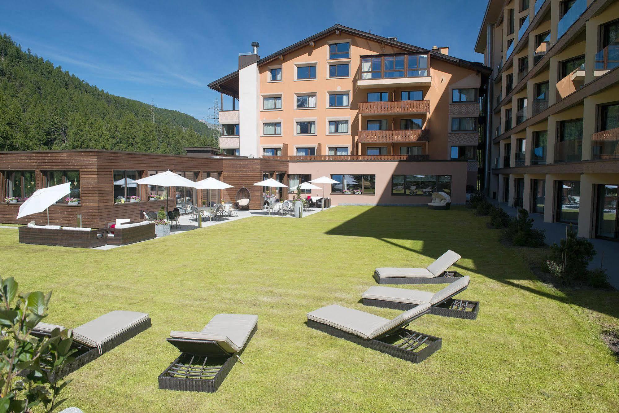 Hotel Palue Pontresina Eksteriør bilde