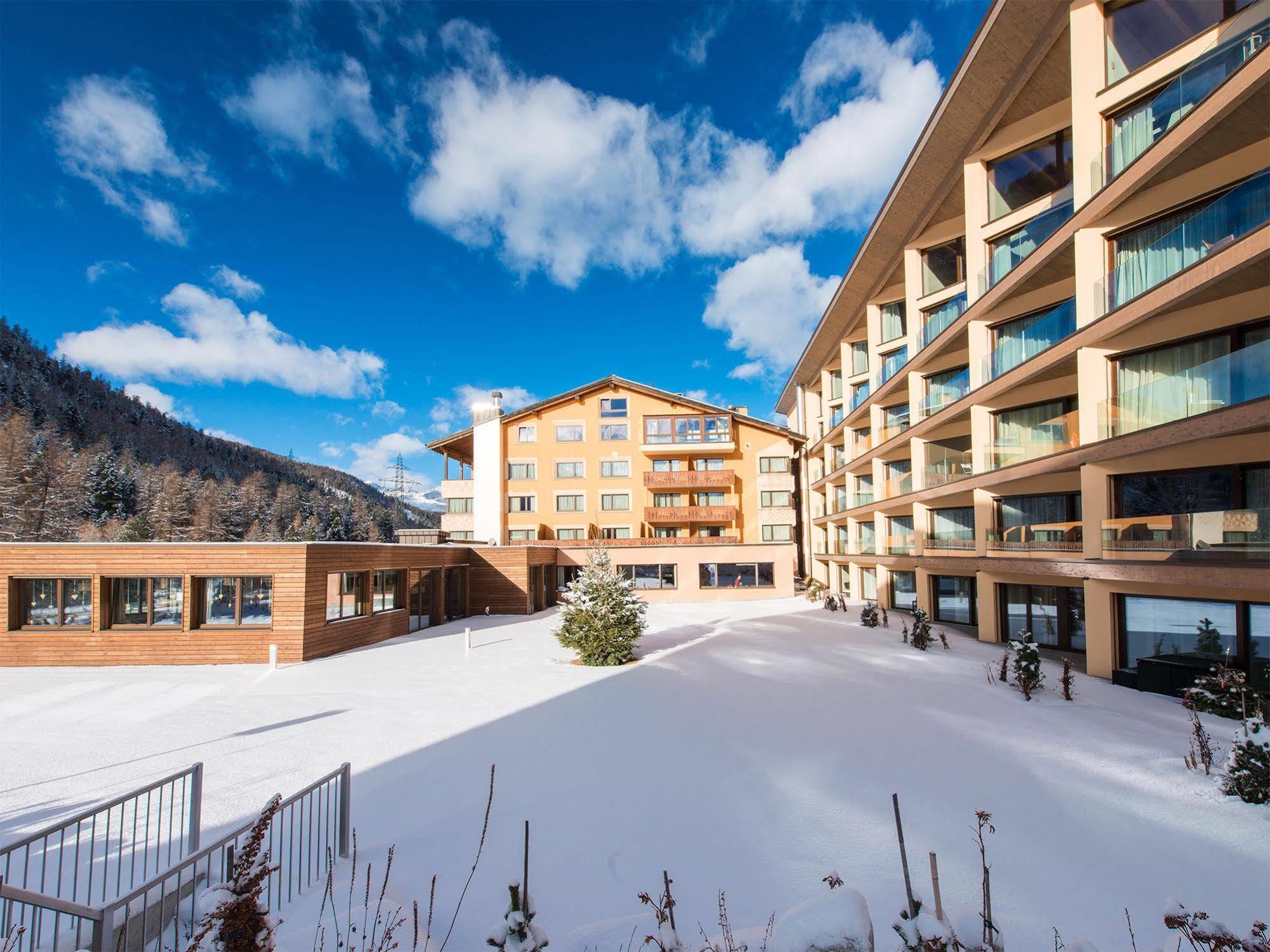 Hotel Palue Pontresina Eksteriør bilde